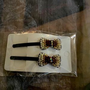 Hair clip -rhinestone